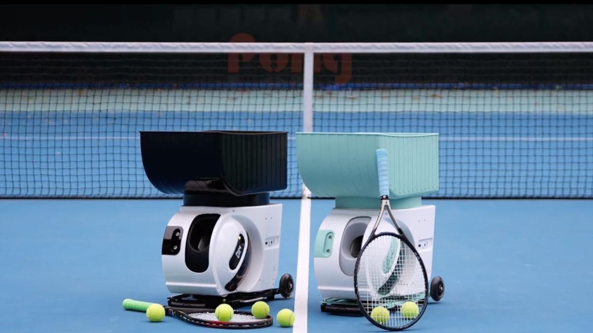 AI tennis robots