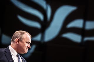 Sir Ed Davey described Trump’s tariffs and rising trade war with China as ‘dreadful’